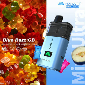  Blue Sour Raspberry Hayati Pro Ultra 1500 Puffs disposable vape