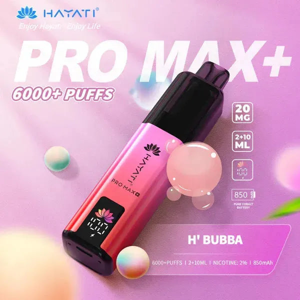 Hayati Pro Max Plus 6000+ | Single Bar