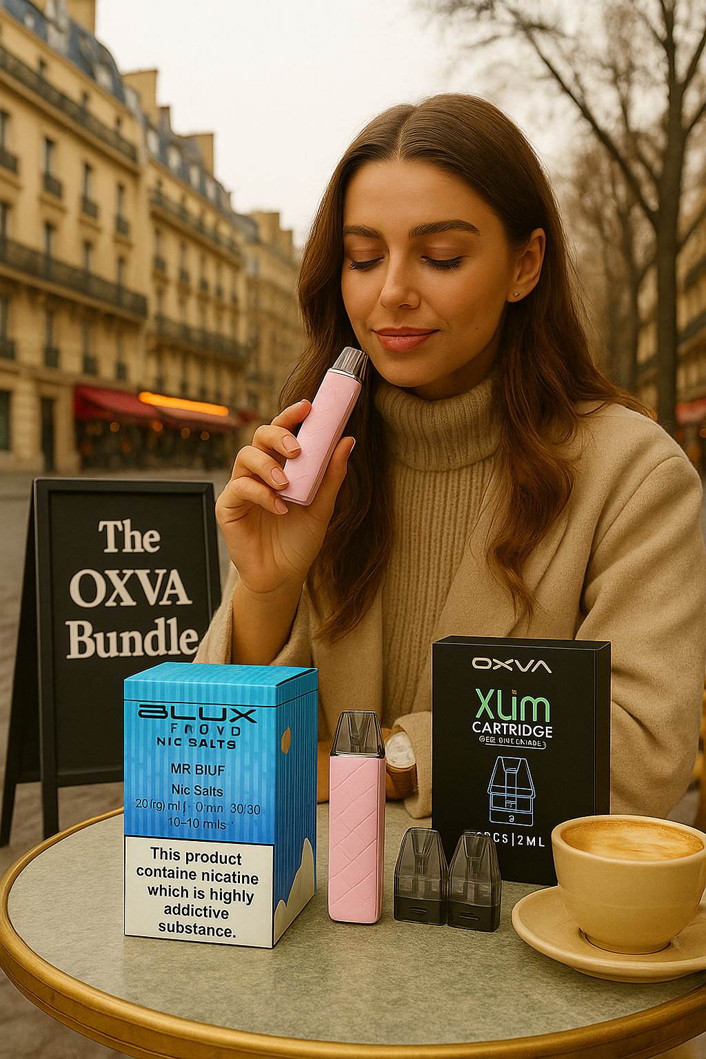 OXVA Go Kit + 3 Pods & ELUX 10-Pack Bundle