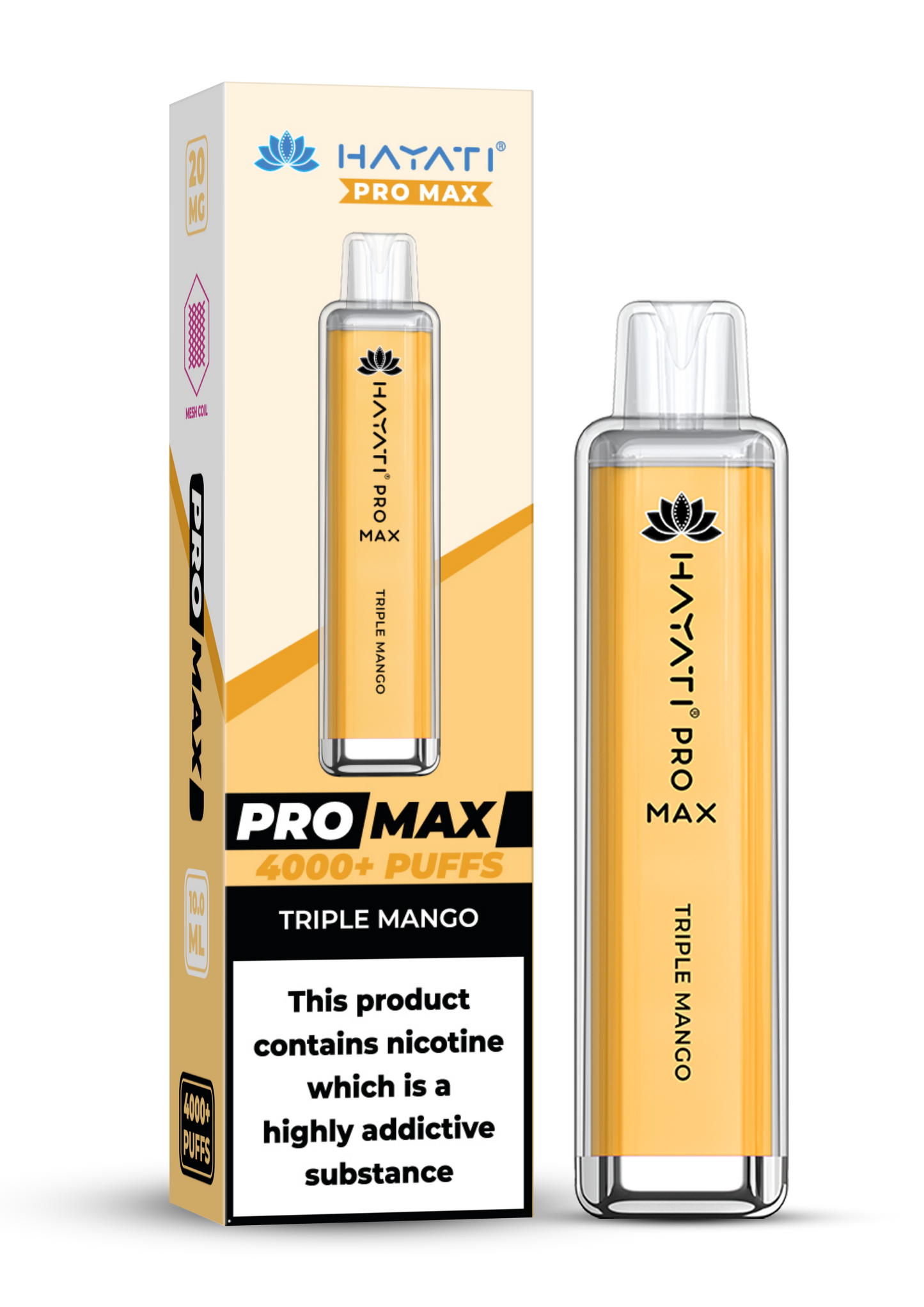 TRIPLE MANGO Hayati® Pro Max 4000+ 10 BOX