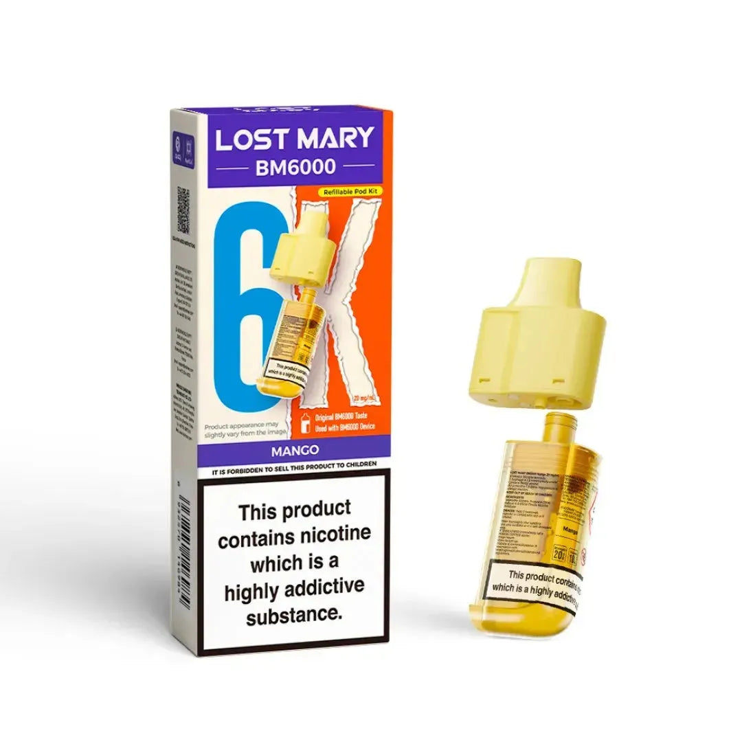 Lost Mary BM6000 New Edition Pods | 5 PACK