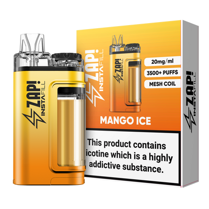 ZAP Instafill 3500 Puffs TPD Compliant 2% Nicotine